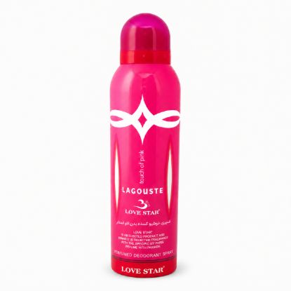 تصویر  اسپری مردانه لاو استار مدل lagouste touch of pink
