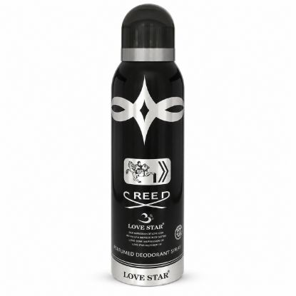 تصویر  اسپری بدن مردانه لاو استار مدل Creed Aventus