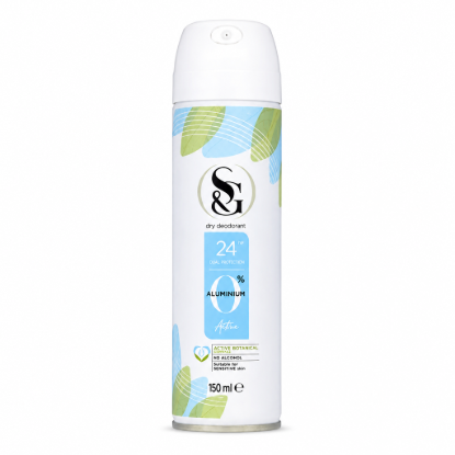 تصویر  اسپری بدن بدون آلومینیوم Soft & Gentle مدل Active
