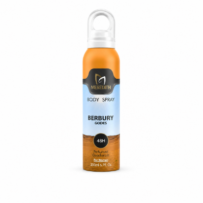 تصویر  اسپری بدن زنانه مردیت مدل Meredith Body Spray Berbury Goddess