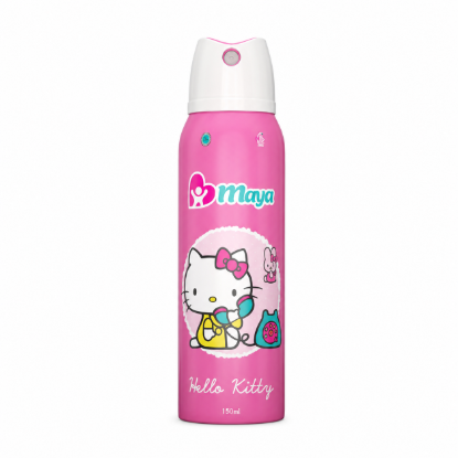 تصویر  اسپری بدن دخترانه Hello Kitty مایا