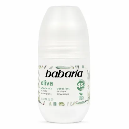 تصویر  رول ضد تعریق باباریا babaria حاوی Olive Oil حجم 50 میلی لیتر