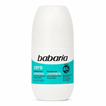 تصویر  مام رول ضد تعریق 48 ساعته باباریا babaria مدل سرو Cero حجم 50 میل