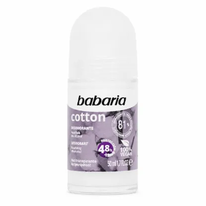 تصویر  مام رول ضد تعریق کتان پنبه COTTON باباریا Babaria حجم 50 میل