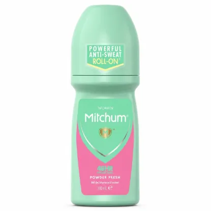 تصویر  مام رول ضد تعریق زنانه میچام مدل پاودر فرش Mitchum Powder Fresh Roll On 100ml