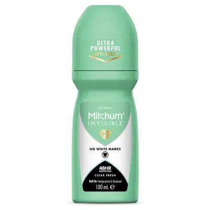 تصویر  مام رول ضد تعریق زنانه میچام مدل کلیر فرش Mitchum Clear Fresh Roll On 100ml