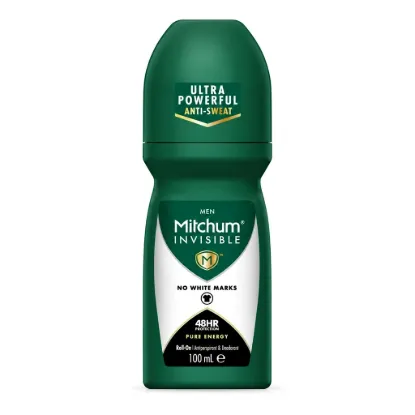 تصویر  مام رول ضد تعریق مردانه میچام مدل پیور انرژی Mitchum Pure Energy Roll On 100ml