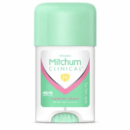 تصویر  مام کلینیکال ضد تعریق زنانه میچام پاودر فرش Mitchum Clinical Powder Fresh Soft Solid 45g
